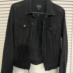 Liverpool Black Denim Jacket